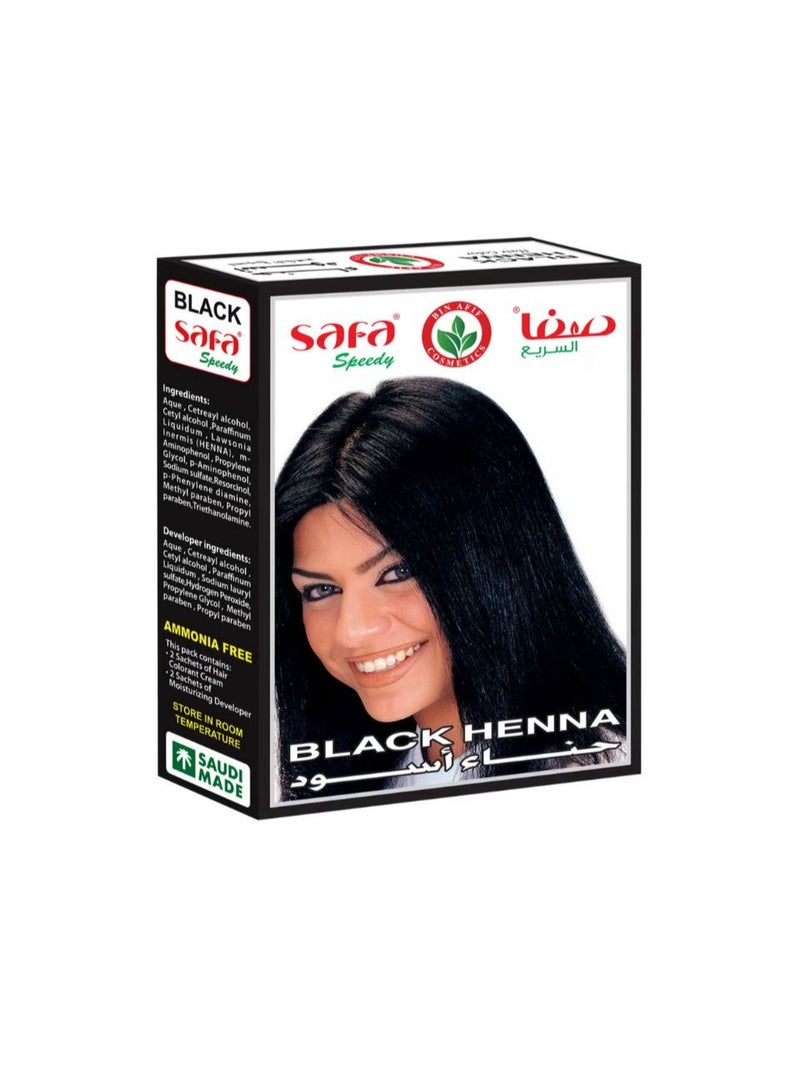 Safa Speedy Black Henna Hair Dye